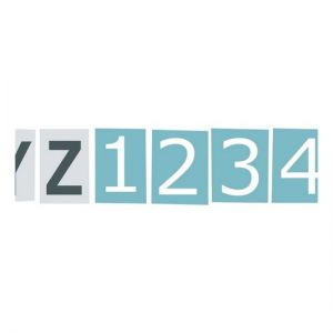 Tasiemka ozdobna ScrapBerry's Washi Numbers, 15mm x 8m